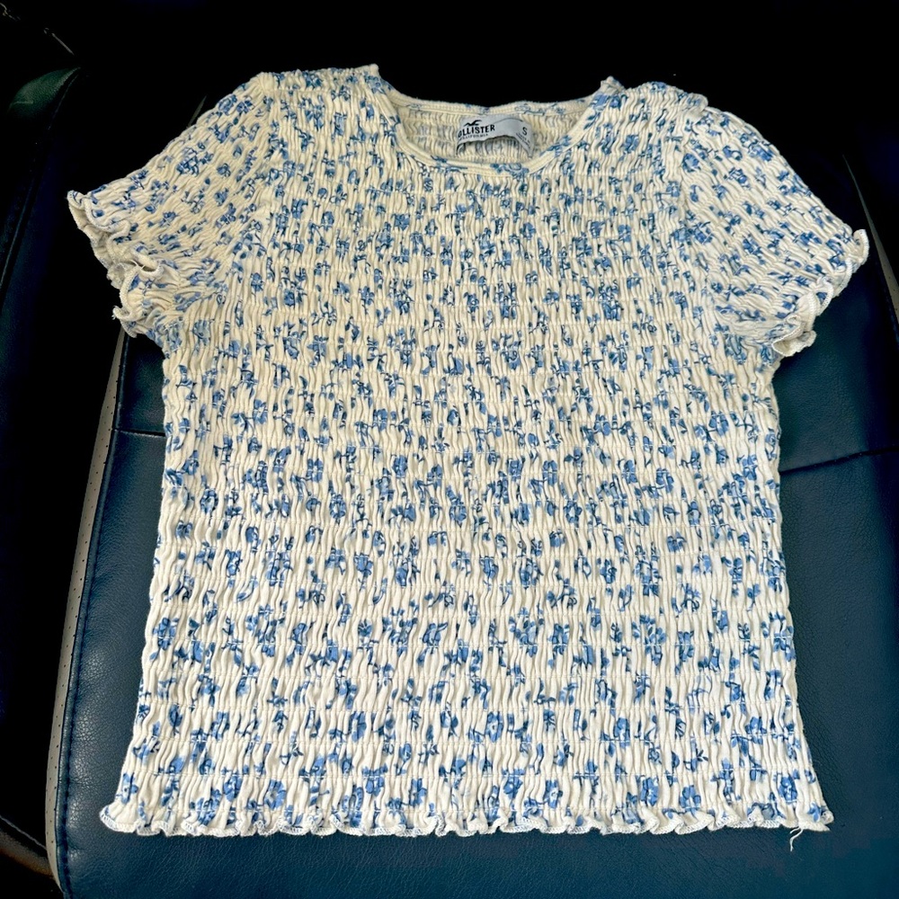 Crop Top T shirt- floral